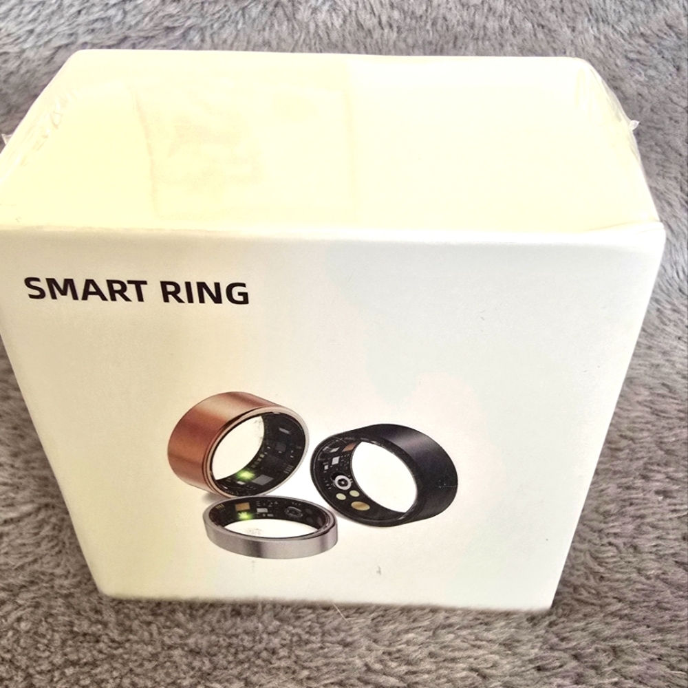 NEW! Smart Ring in Black Size 13! Beautiful & Comfortable Fit! iOS & Android